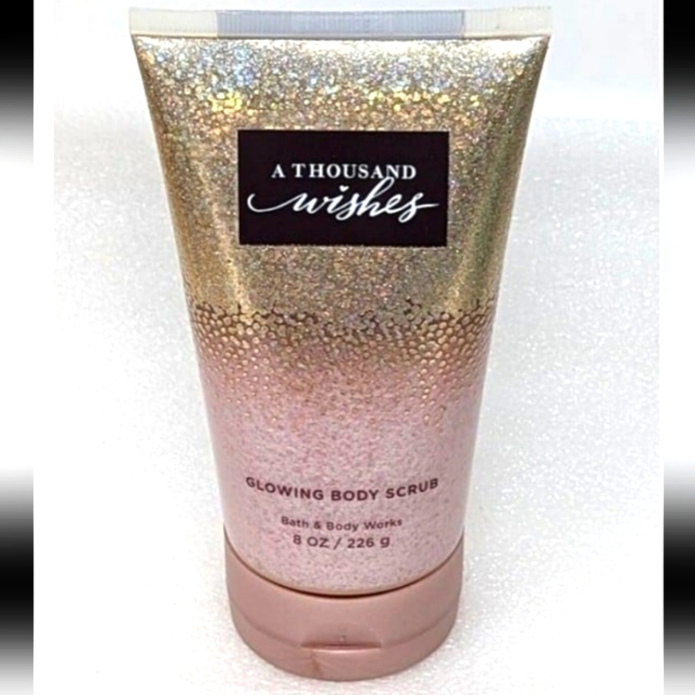 New Bath & Body Works A Thousand Wishes Exfoliating Glow Body Scrub